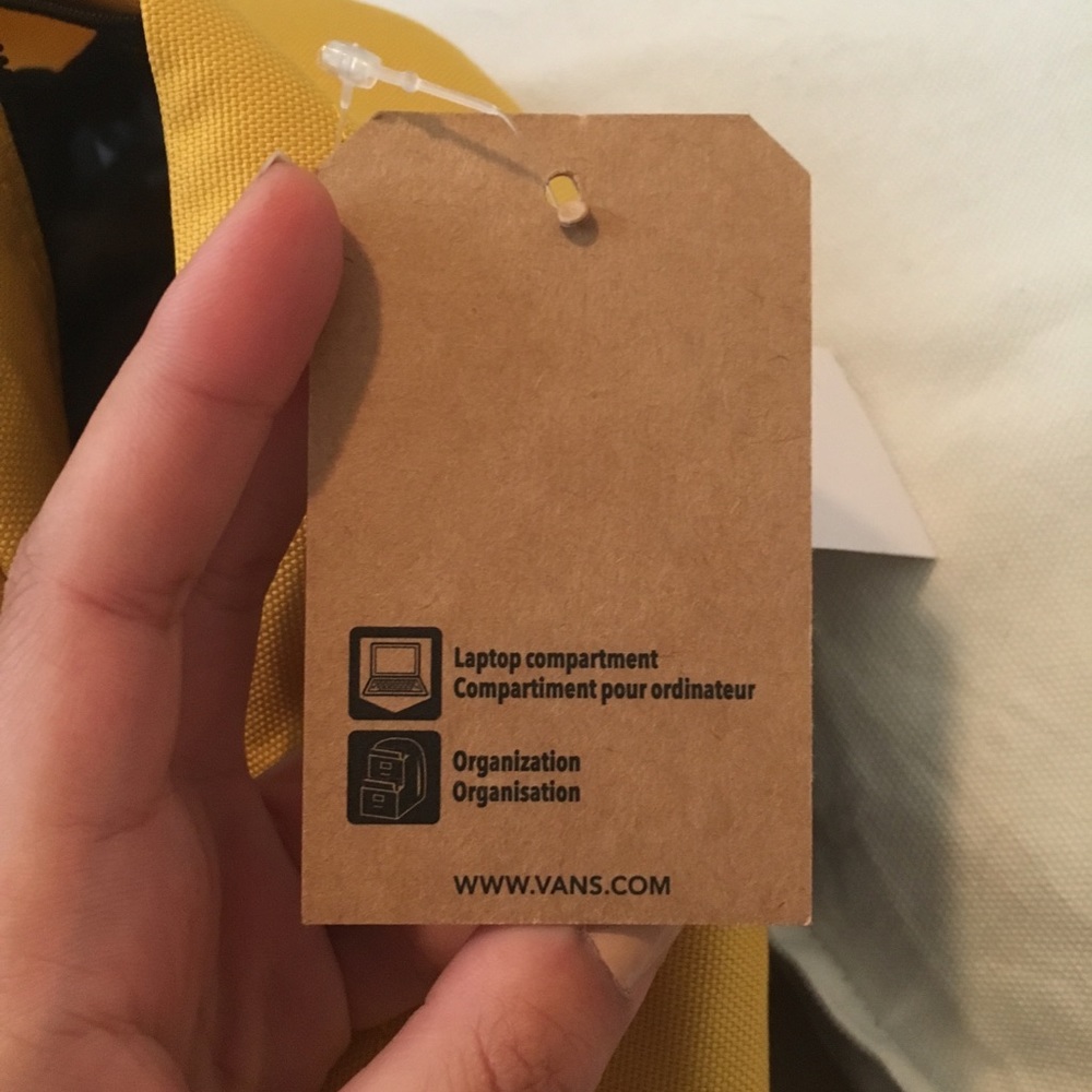 SOLD | DO NOT BUY | Yellow Vans Realm Backpack - Picture 6 of 6